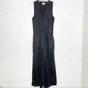 ARITZIA Wilfred Free Black Jumpsuit with Pockets Size XS